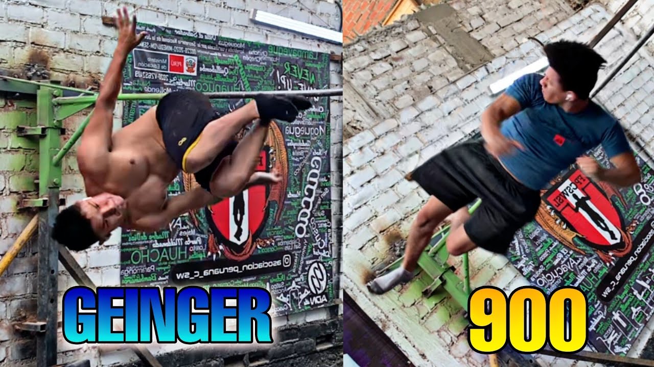 SUPRA 540 - SWING 900 Y 720 | UN DIA DE PURO FREESTYLE | CALISTENIA PERÚ | HAROLD RAMIREZ