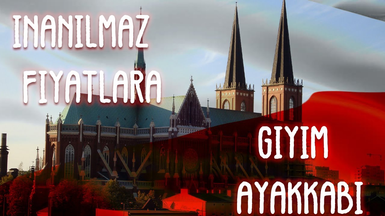 İNANILMAZ AYAKKABI FİYATLARI - POLONYA'DA ALIŞVERİŞ MARKETİ TURU