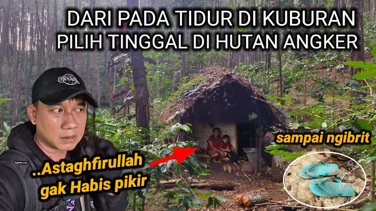TERSESAT DI HUTAN ANGKER!! BERTAHAN HIDUP SELAMA 100 HARI GAK NYANGKA ADA WANITA PEMBERANI DI HUTAN