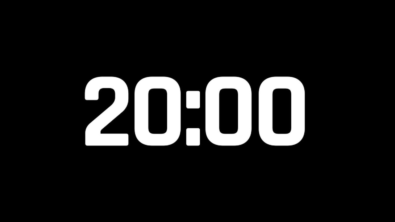 20 Minutes Timer