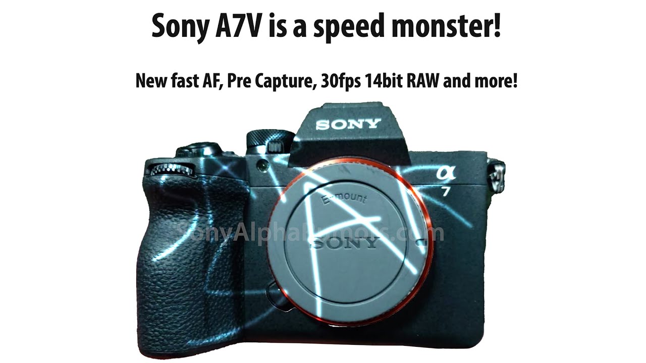 Sony A7V has Pre Capture and 30fps in 14bit RAW!