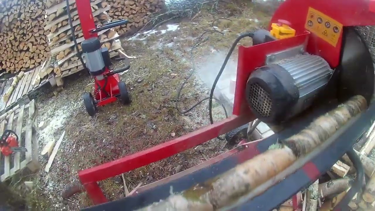Working the woodpile