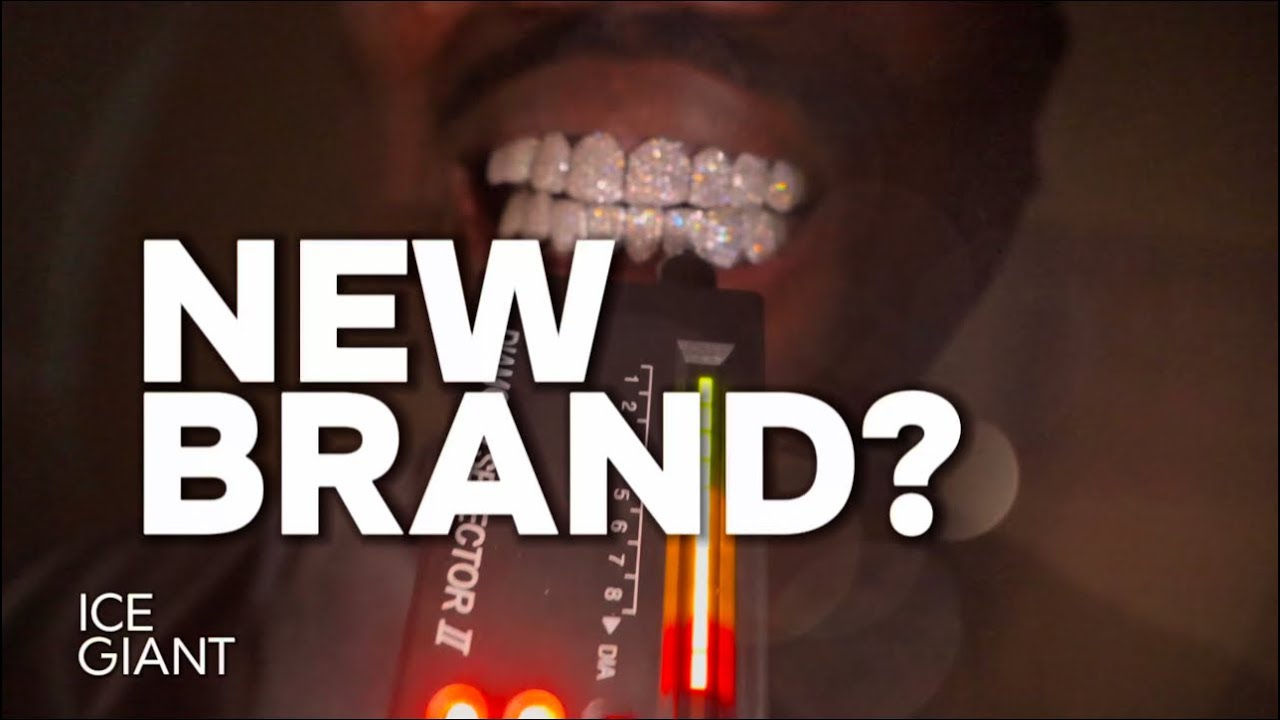 IceGiant Honeycomb Diamond Grill 💎 Shop Now🤯#shorts #fyp #life #respect viralvideo
