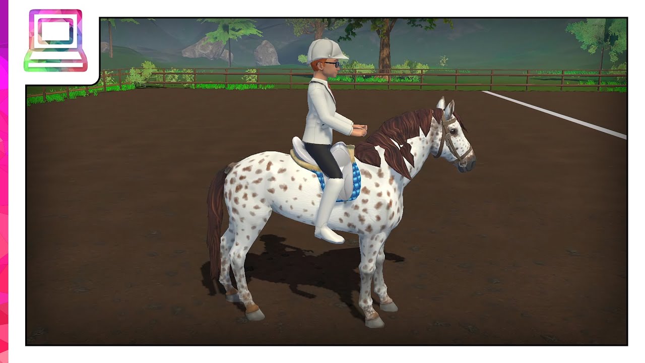 My Riding Stables 2 A New Adventure - Three Pot Flag Race (Horse Game)