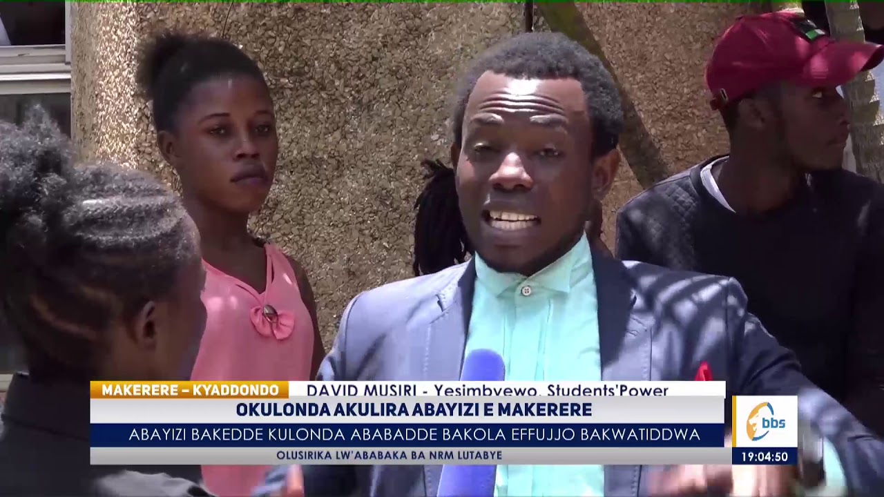 Okulonda akulira abayizi e Makerere