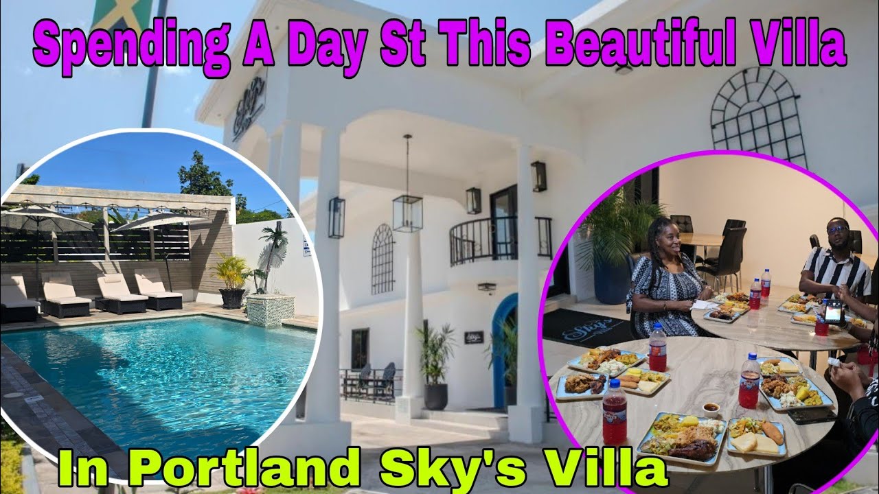 Spending a day at this beautiful villa in Portland, Sky's Villa.