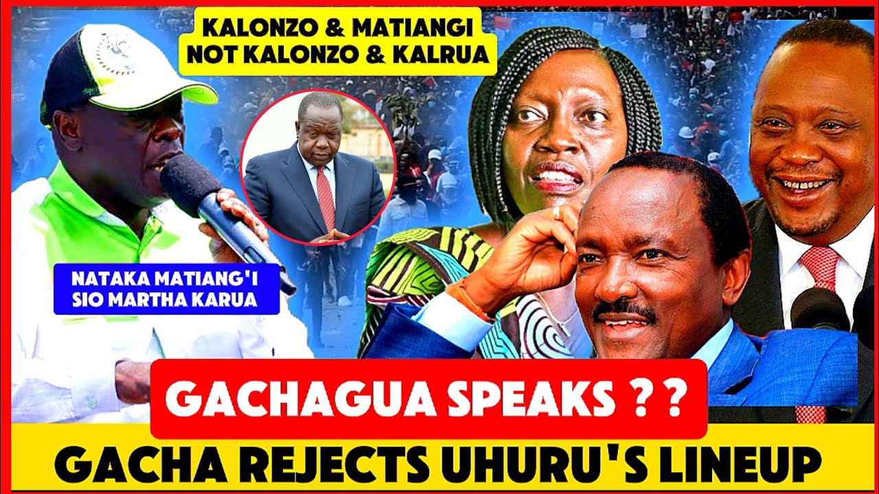 GACHAGUA STRIKES BACK AS UHURU KENYATTA ENDORSES KALONZO & KARUA!! KENYANS ALSO SUPPORTS GACHAGUA!