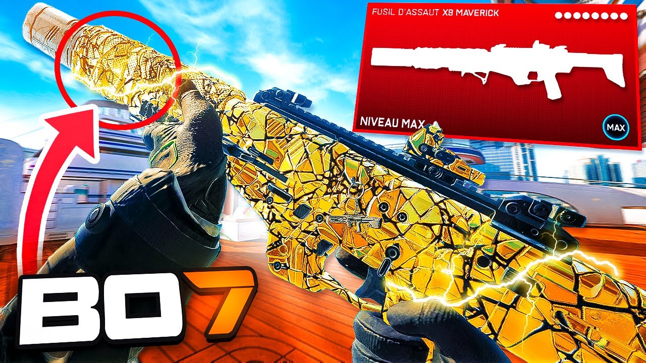 Le FUSIL D'ASSAUT le PLUS PUISSANT de BLACK OPS 7... (meilleure classe X9 MAVERICK )