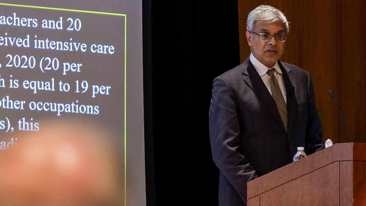 Dr. Jay Bhattacharya | The End of Free Speech is the End of Science | Notre Dame CCCG