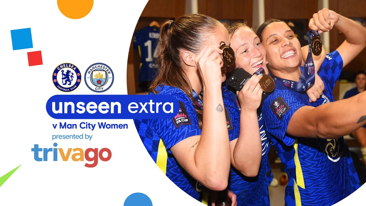Double-Winners Chelsea Lift The FA Cup at Wembley! | Women's Unseen Extra