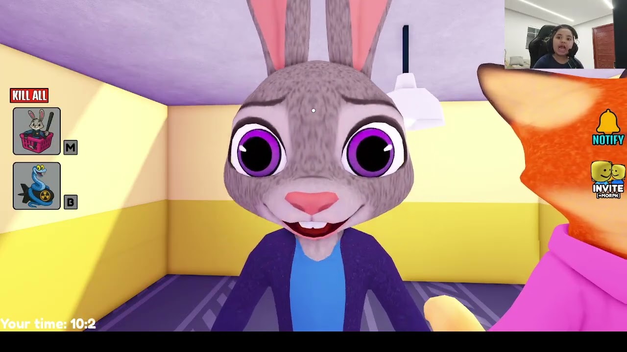 Jogando Roblox