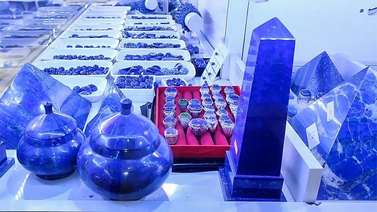 阿富汗青金石，敦煌壁画的颜料之一，曾经比黄金还珍贵【今说新语】