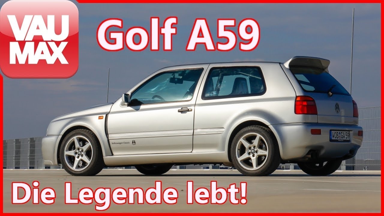 Die Legende lebt! VW Golf A59 im Fahrbericht by VAU-MAX.tv
