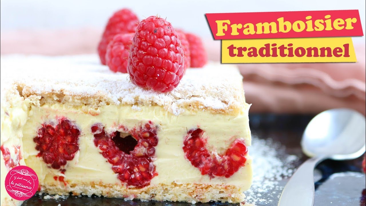 🍰 FRAMBOISIER TRADITIONNEL trop BOOOOON ! 🍰
