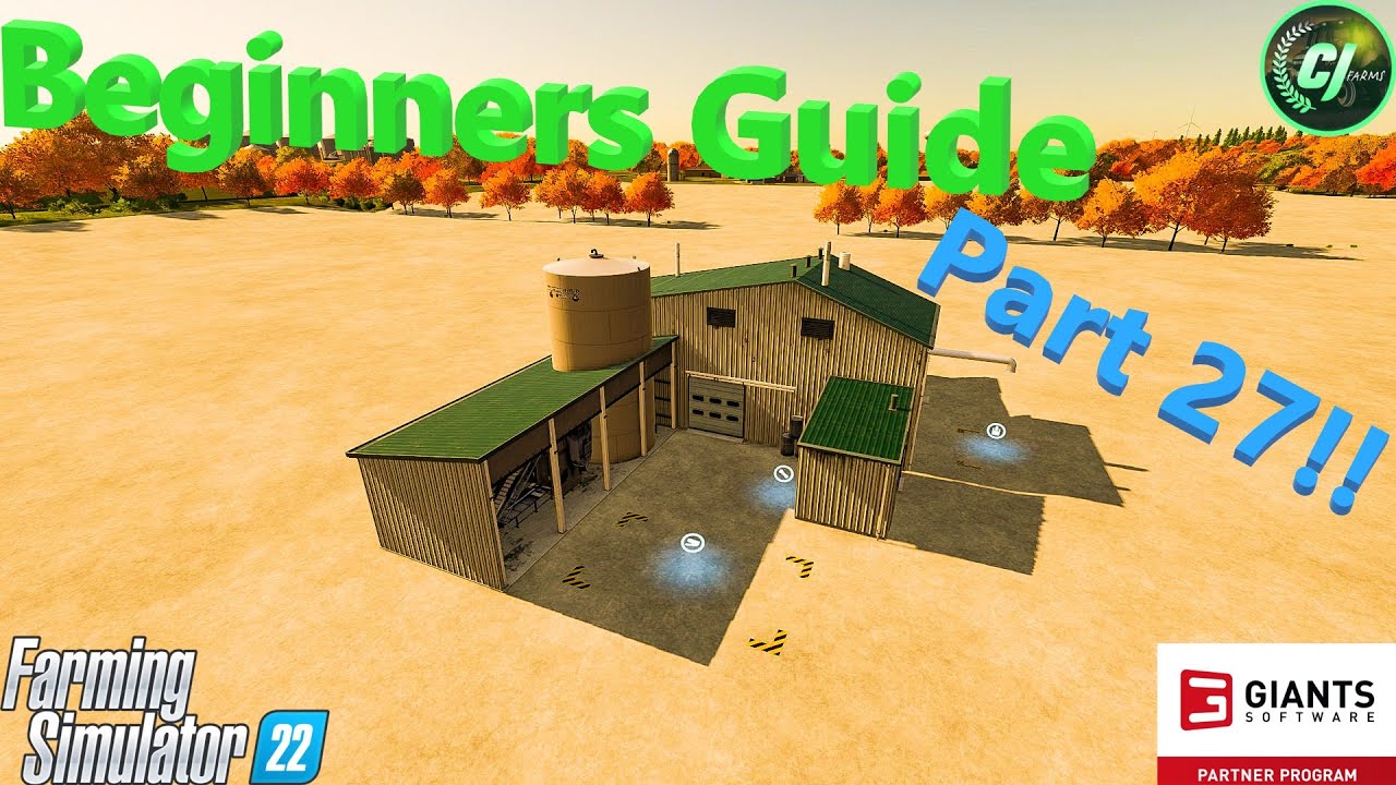 Известковый завод! | Руководство для начинающих, часть 27! | #FS22 | #CJFarms | #GiantsPartnerPro...