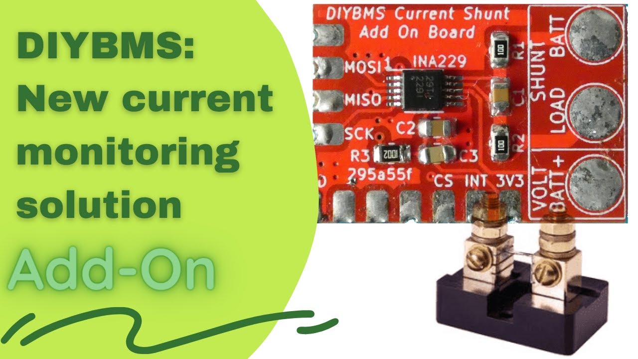 Current Shunt Add-On Board [DIYBMS]