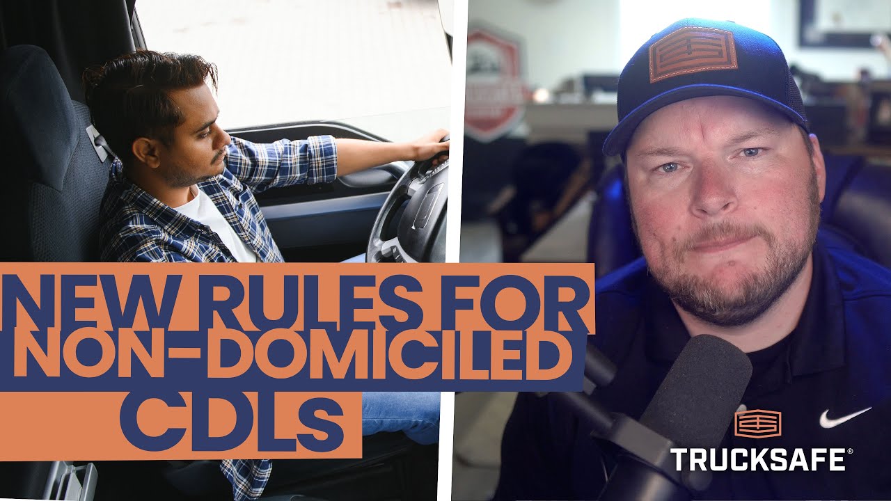 FMCSA выпускает ЧРЕЗВЫЧАЙНОЕ правило, ограничивающее нерезидентных CDL