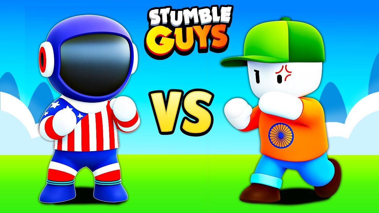 USA vs INDIA In Stumble Guys!