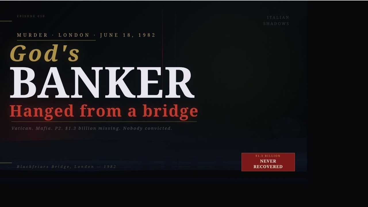 God's Banker &mdash; The Murder of Roberto Calvi