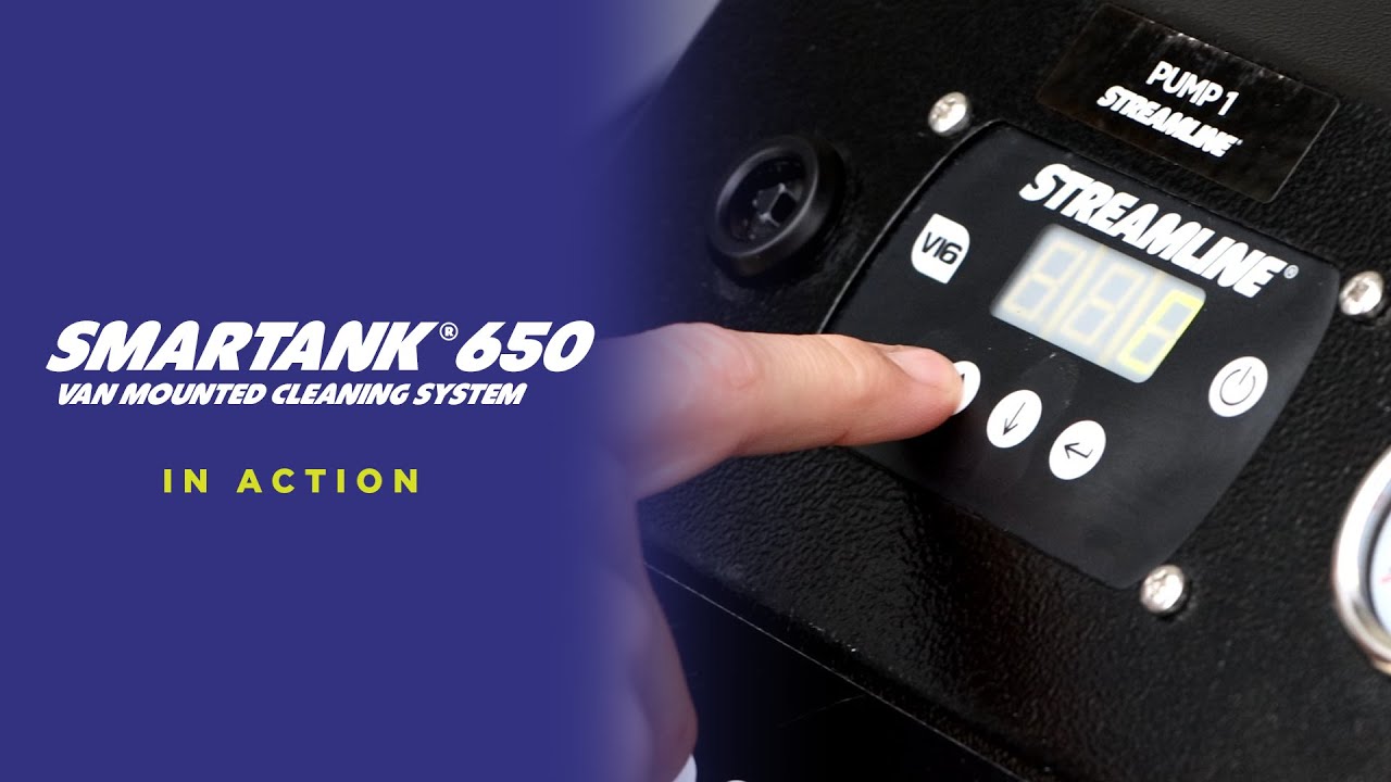 In Action | The Smartank&reg;650 Van Mounted Window Cleaning System