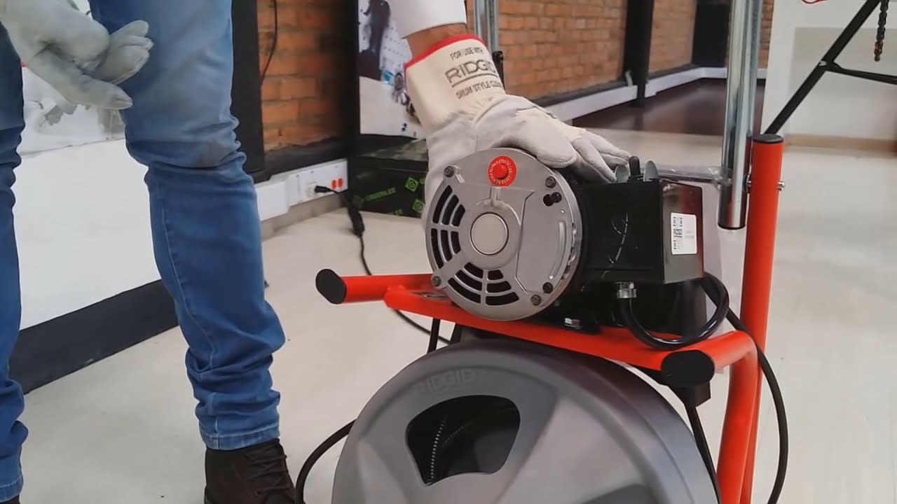 DESTAPADORA DE CAÑERIA K 400 RIDGID MODO DE USO