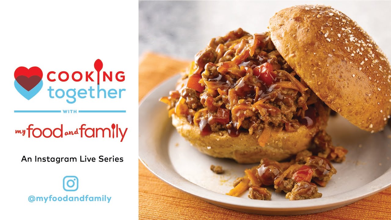Familiar with a Twist: BBQ sloppy Joes| My Food and Family