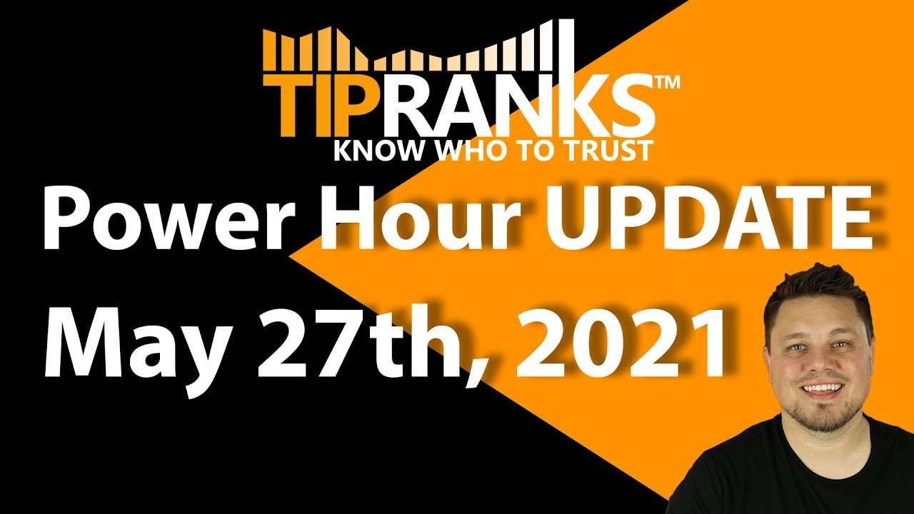 AMC SHORT SQUEEZE NOW!!! Tip Ranks Power Hour Update Thursday May 27th, 2021
