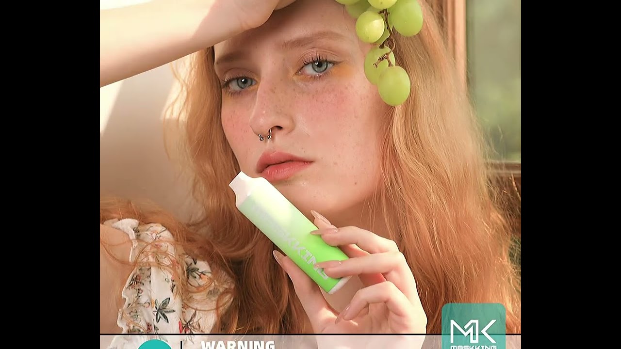 Maskking Aroma 6000 puffs disposable vape, rechargeable, 20 flavors.
