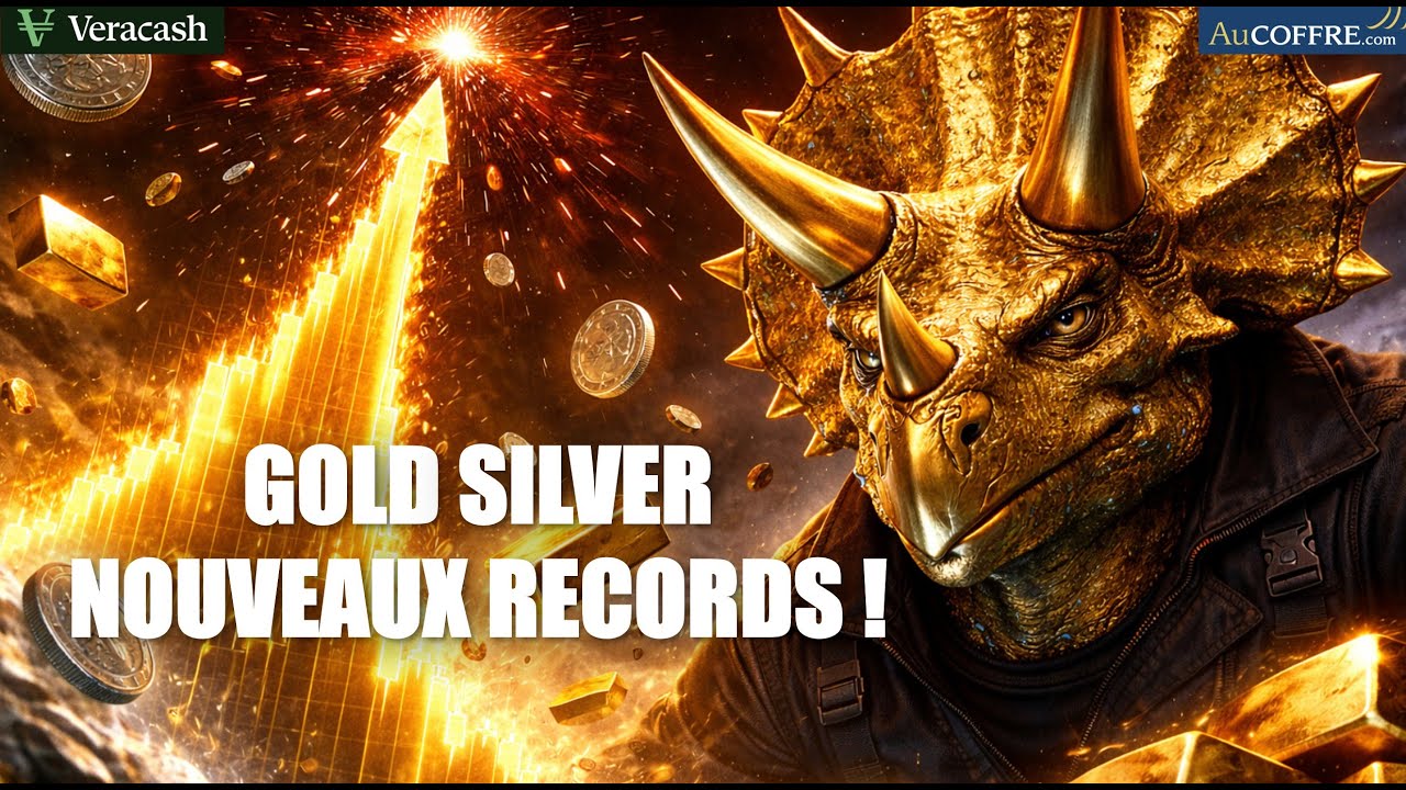 Investir en or et métaux précieux (21/01/26): nouveaux records !