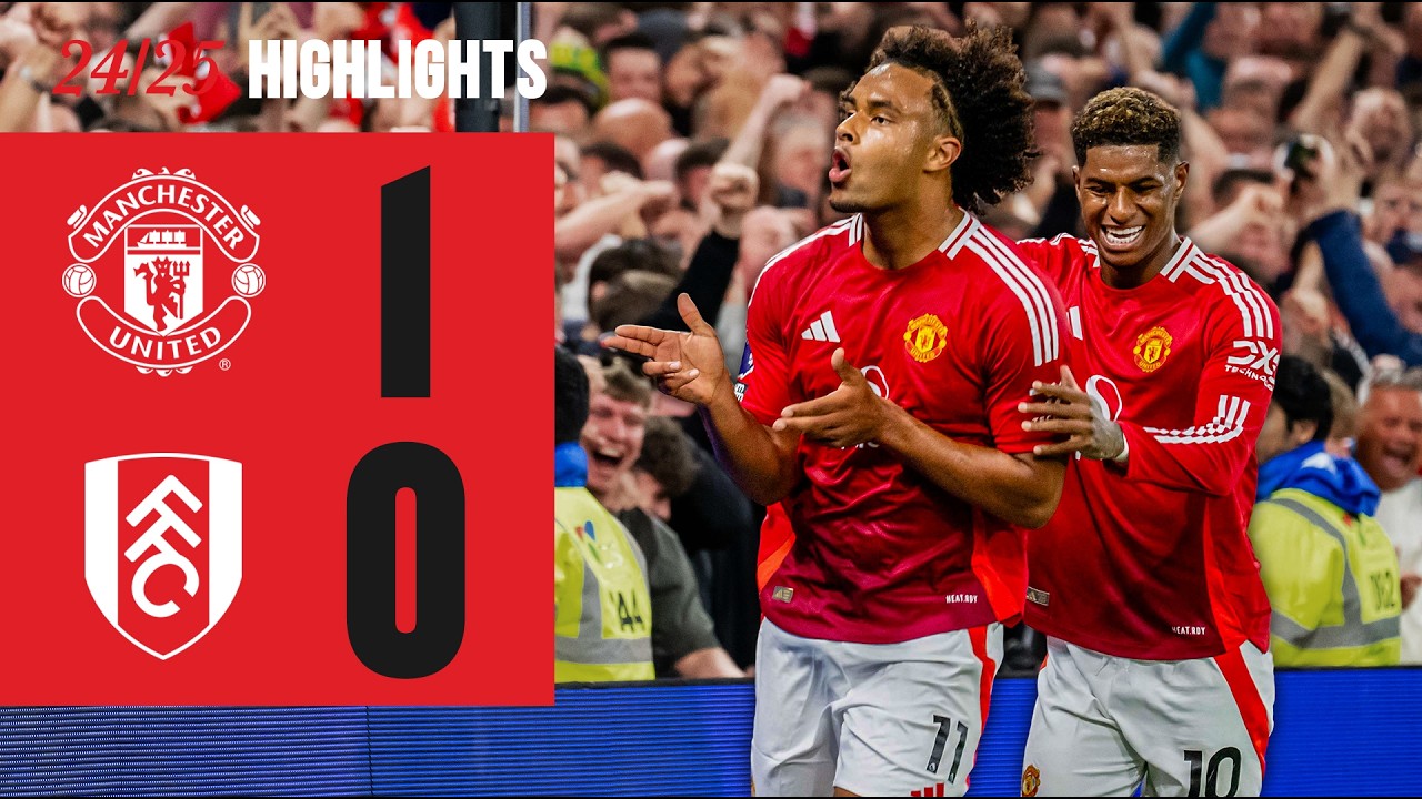 DEBUT GOAL FOR ZIRKZEE! 🤩 | Man Utd 1-0 Fulham | Premier League