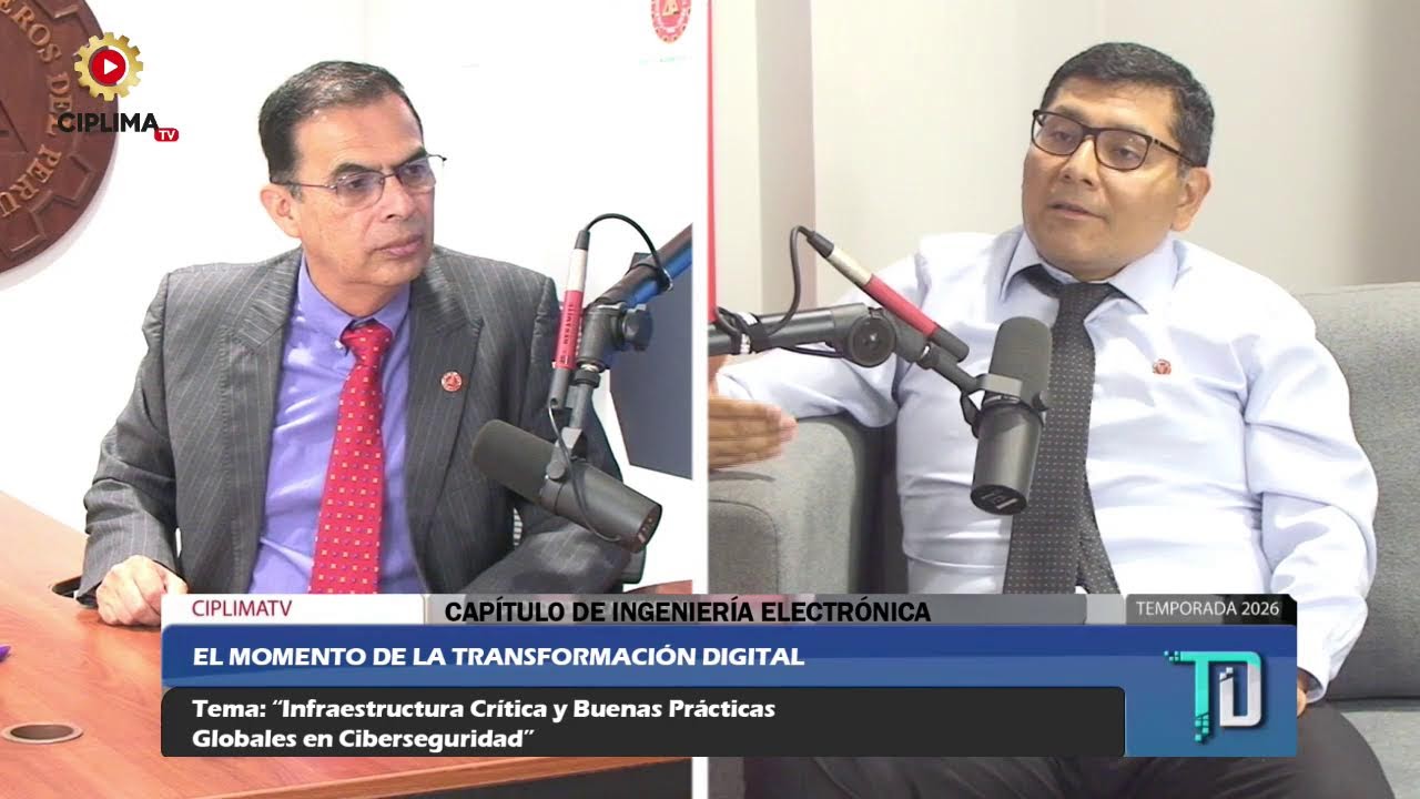 💬 Tema: “Infraestructura Crítica y Buenas Prácticas Globales en Ciberseguridad” 🔍