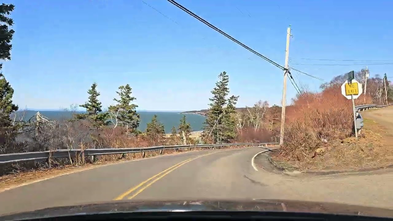Early spring cruise through Harbourville and down the North Mountain.