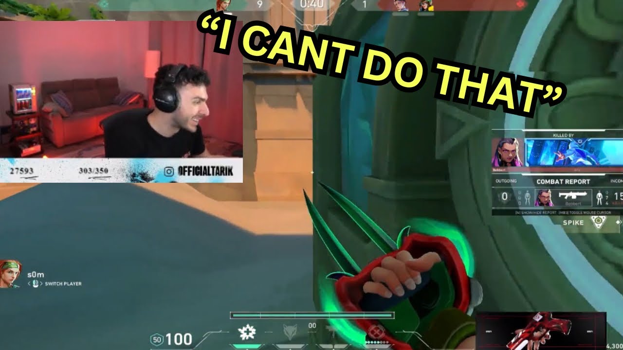 Tarik Reacts to sOm's Insane Movement Boost!