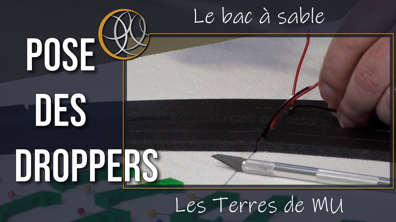Souder et placer les droppers - Réseau d'essai - Les Terres de MU #4