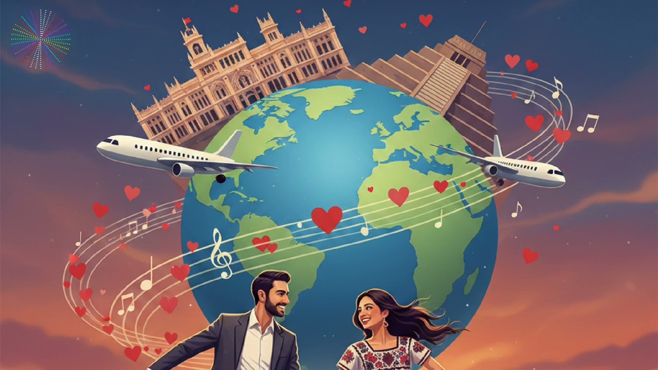 Entre Madrid y México – Un viaje de amor y ritmo. ✈️❤️