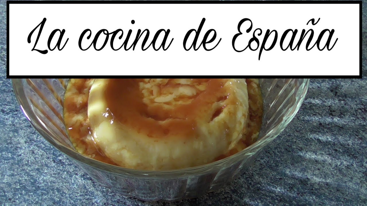 FLAN DE NARANJA CASERO