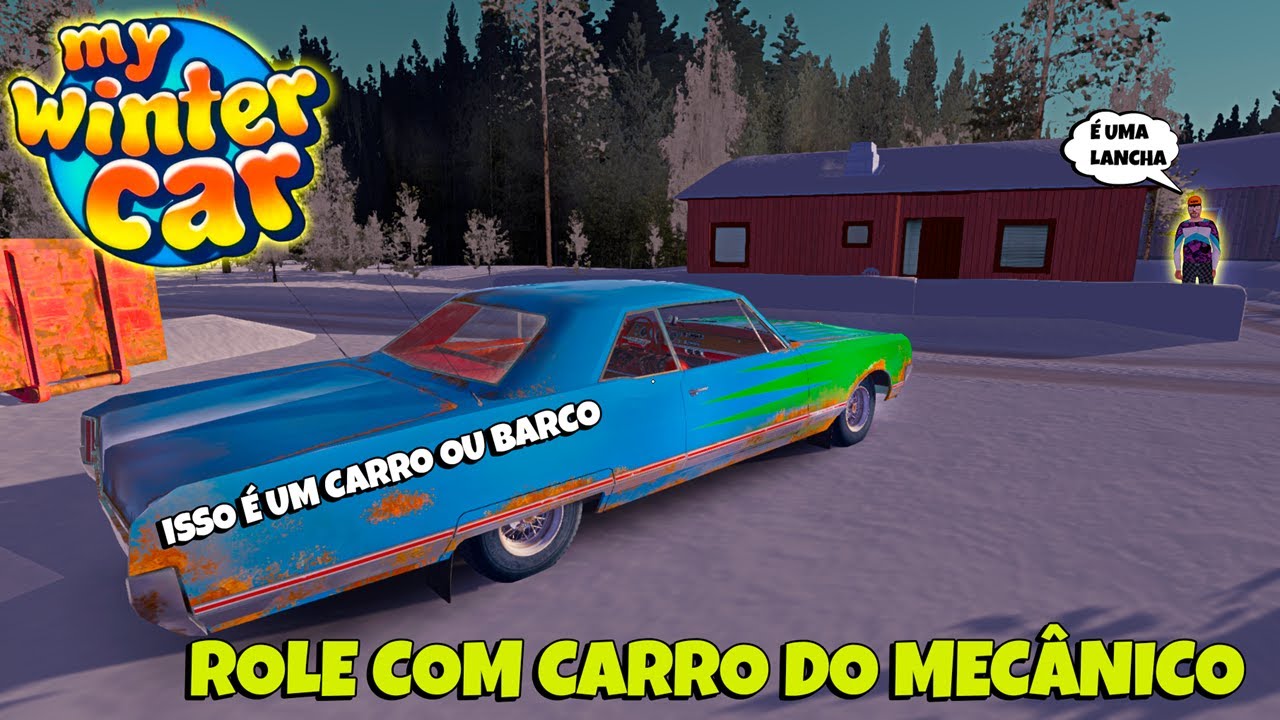 Pegamos o CARRO do Fleetari e ACELERAMOS na Rodovia Até o Limite ⚠️- My Winter Car #026
