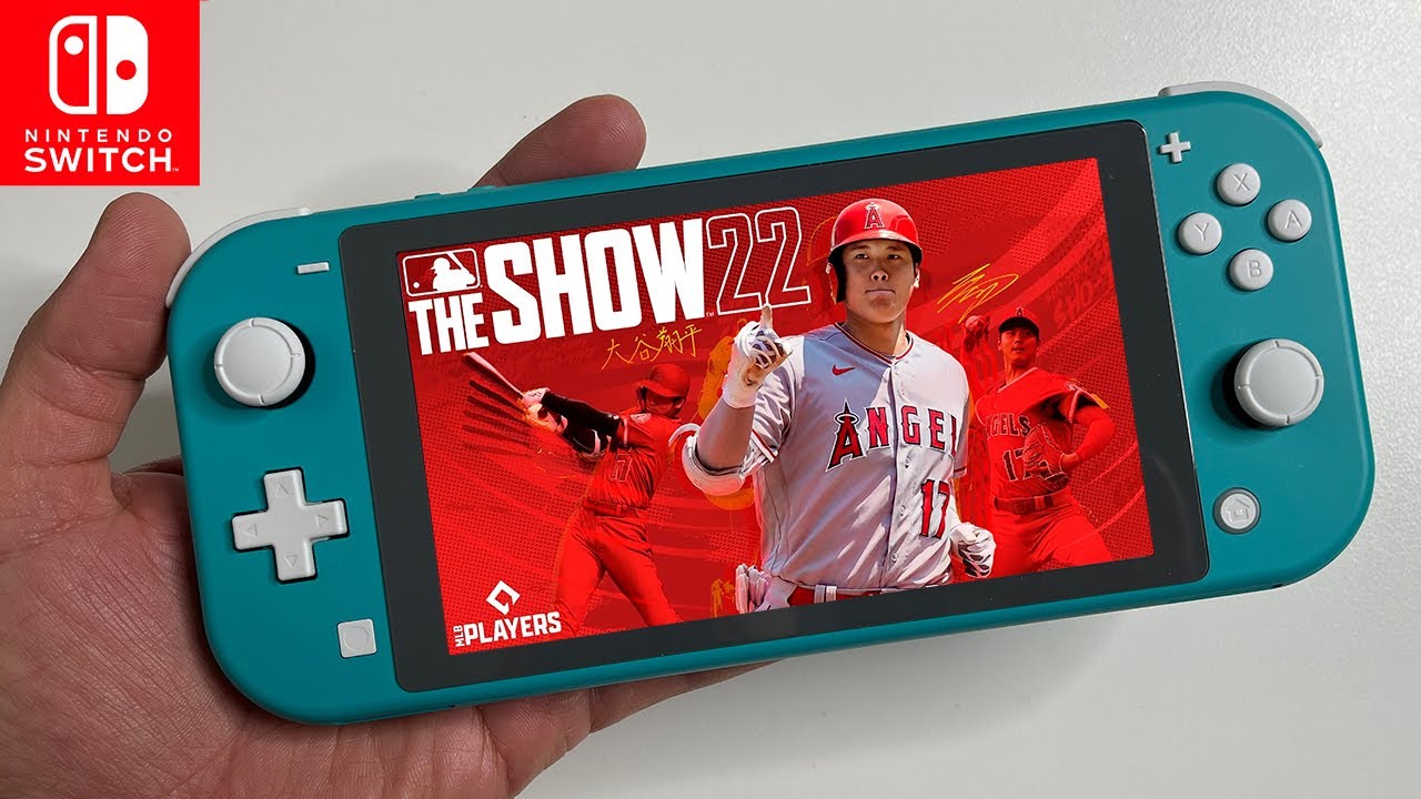 MLB the Show 22 Nintendo Switch LITE Gameplay