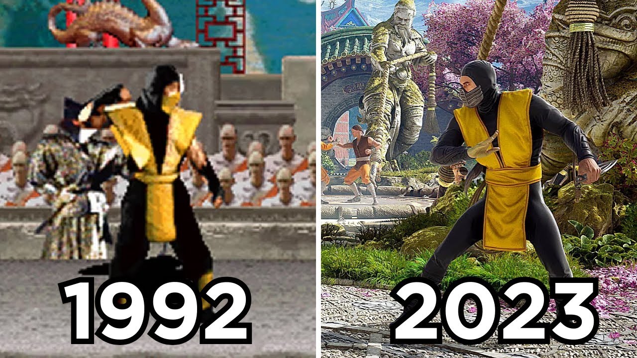 Эволюция игр MORTAL KOMBAT (1992&ndash;2023) [4K 60FPS]