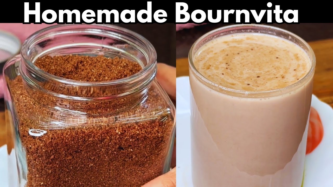 Homemade Bournvita పాలల్లో ఇది కలిపివ్వండి చుక్క మిగల్చకుండా తాగేస్తారు| Chocolate Badam Milk Powder