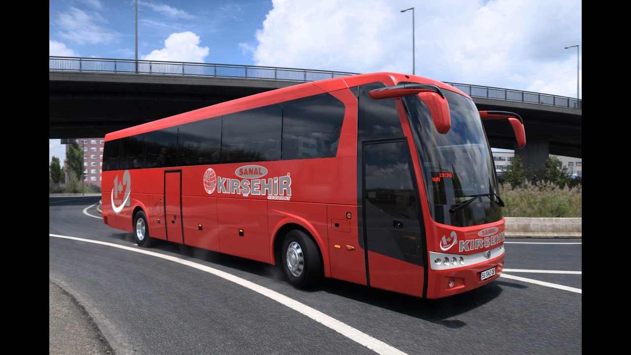 Kırşehir'e Höşmerim Tatlısı Yemeye Gidiyoruz 🍯 | AKSARAY - KIRŞEHİR SEFERİ | Temsa Safir 2 | ETS 2