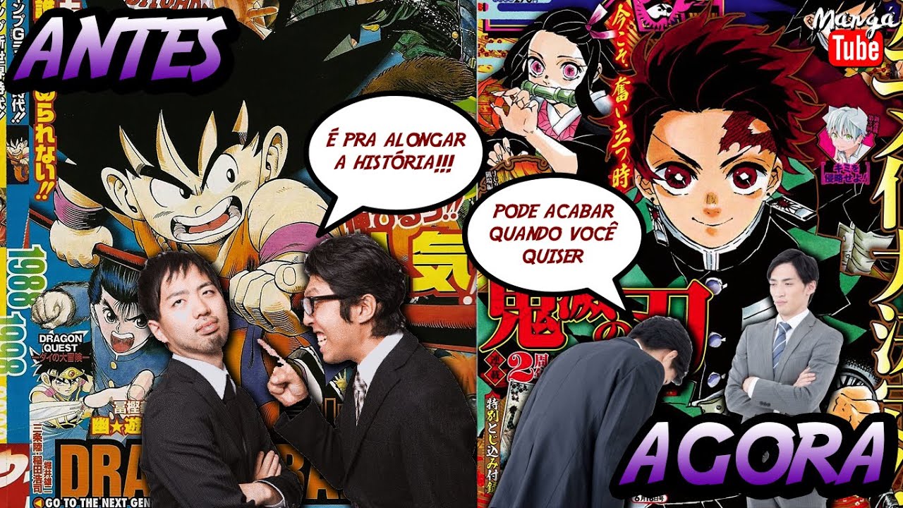 MUDANÇAS NA SHONEN JUMP AO LONGO DOS ANOS | DE REVISTA EXPLORADORA A REVISTA COMPREENSIVA?