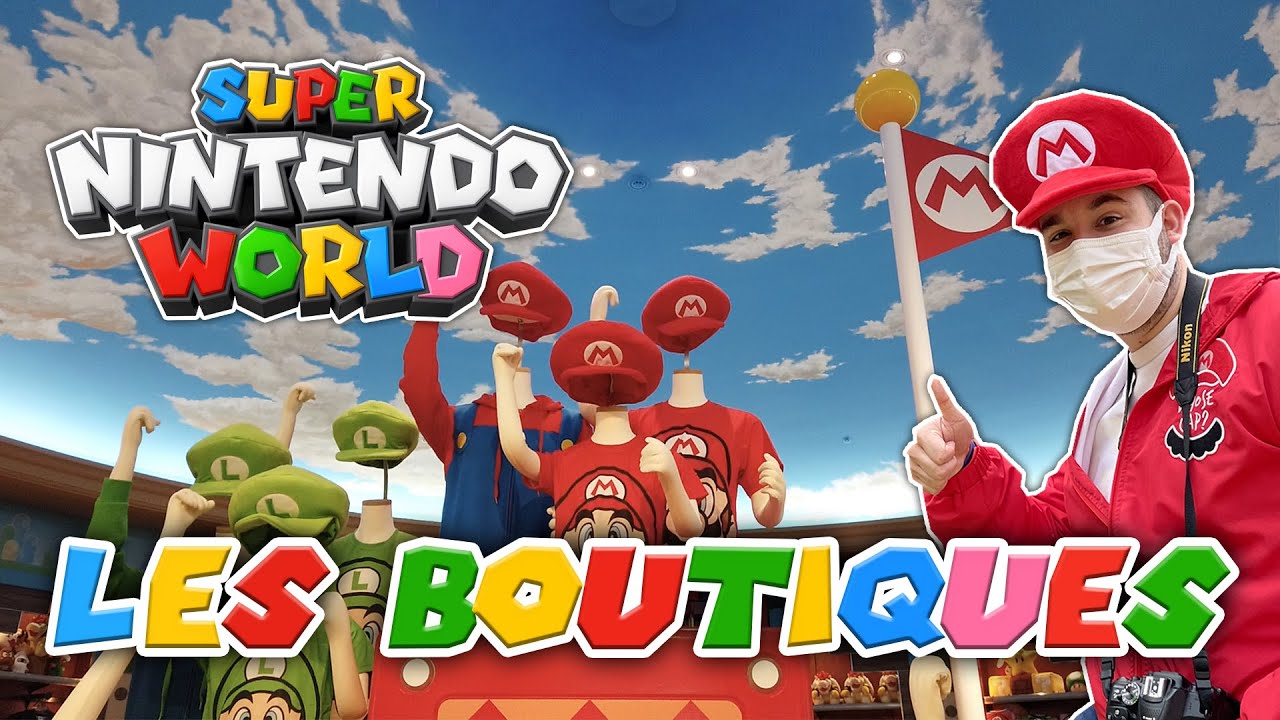 SUPER NINTENDO WORLD : TOUS LES PRODUITS DÉRIVÉS ! (VLOG)