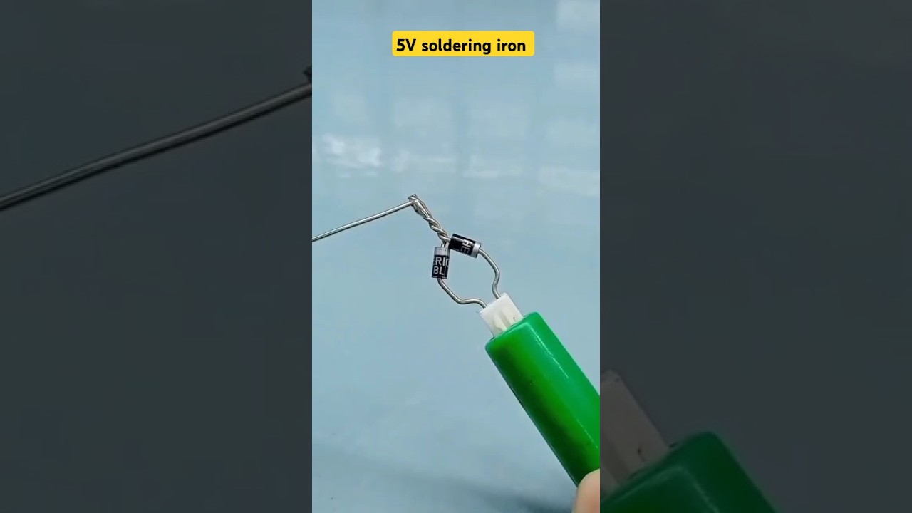 5V DC  soldering iron//dc iron/dc soldering iron #solderingmethods #soldering #youtube #shorts