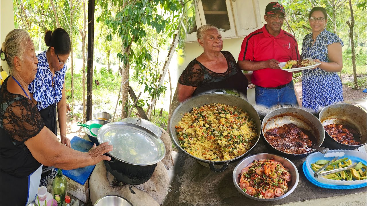 Almuerzo Típico del Campo + Ensalada de Guineo Verde, La Vida del Campo