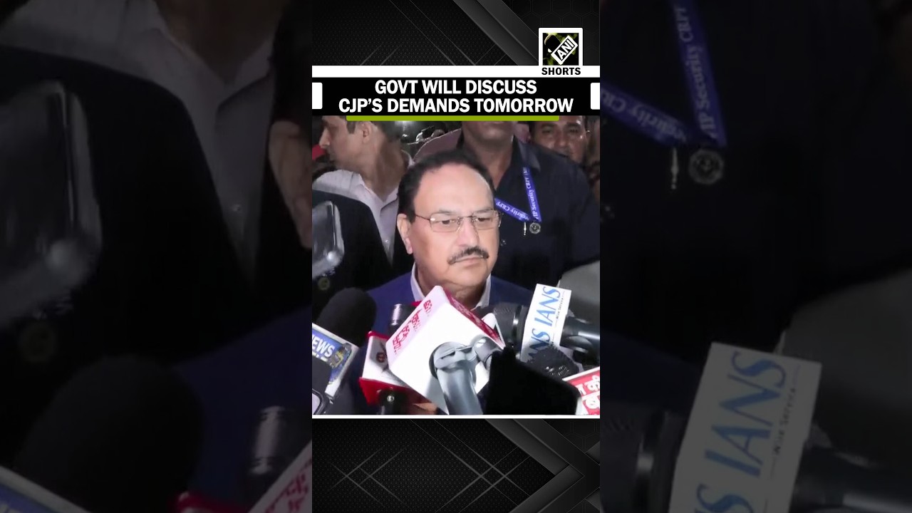 JP Nadda says Govt will discuss CJP&rsquo;s 3 demands tomorrow after 2 hours of Meeting