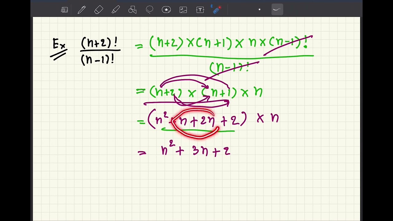 แฟกทอเรียล factorial n! ม.4