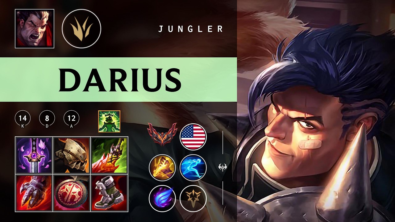 Darius Jungle vs Viego - NA Grandmaster Patch 26.05