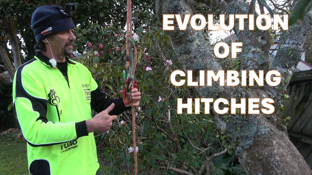 Tree Climbing - How Friction Hitches work.