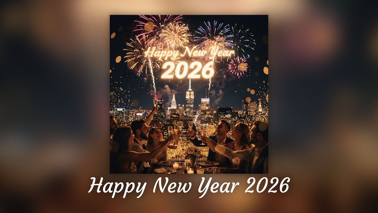 Happy New Year 2026 - Indie Pop, Singer Songwriter, New Years Eve | No Copyright Royalty Free Music